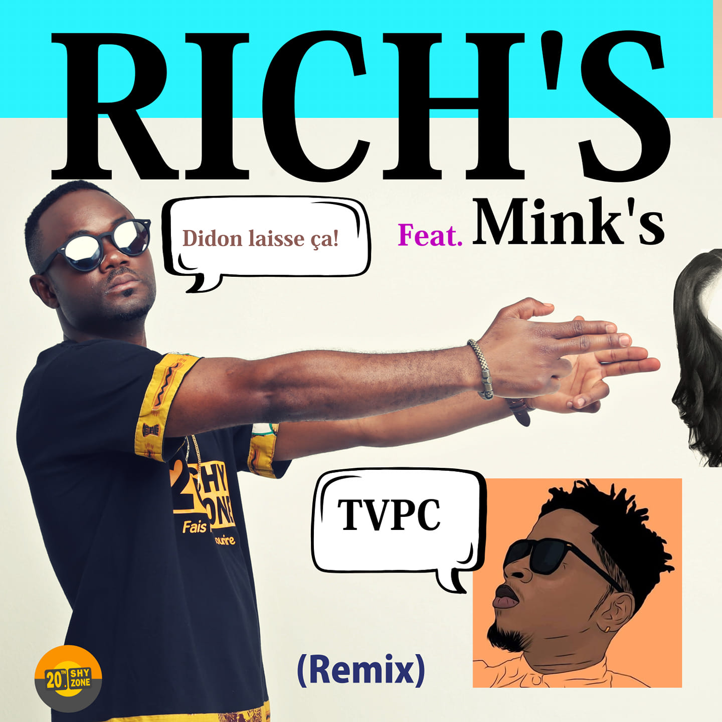 L'artiste RICH'S et MINK'S chante TVPC remix